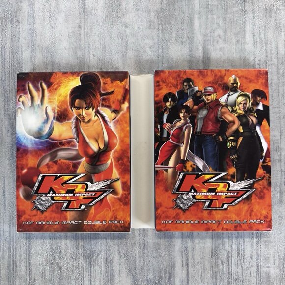 King of Fighters: Maximum Impact Double Pack (PlayStation 2, 2004) PS2 CIB - Picture 7 of 12